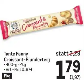 Tante Fanny Croissant-Plunderteig 400 g
