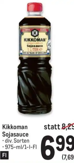 Metro Kikkoman Sojasauce 975 ml Angebot