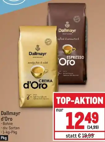 Metro Dallmayr d'Oro 1 kg Angebot