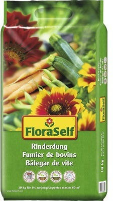 Hornbach Rinderdung floraself organischer dünger 10 kg Angebot