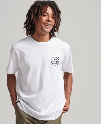 Superdry Xpd embroidered loose t-shirt Angebot