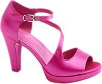 Deichmann Pumps in pink mit fessel Angebot