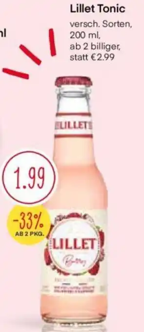 MPreis Lillet Tonic 200 ml Angebot