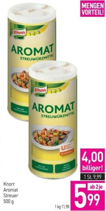 Sutterlüty Knorr Aromat Streuer 500 g Angebot