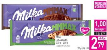Sutterlüty Milka Schokolade 270 g-300 g verschiedene Sorten Angebot