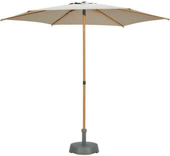 Möbelix Sonnenschirm sun bxhxt: 270x270x220 cm taupe Angebot