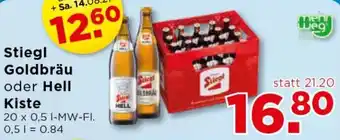Unimarkt Stiegl Goldbräu Oder Hell Kiste Angebot