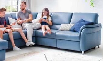 Polstermöbel Fischer Wohnlandschaft leder Angebot