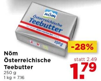 Unimarkt Nöm Österreichische Teebuttter 250g Angebot