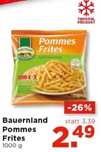 Unimarkt Bauernland Pommes Frites 1000g Angebot