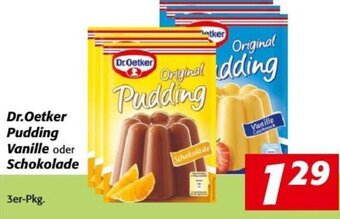 Nah&Frisch Dr.Oetker Pudding Vanille oder Schokolade 3er-Pkg. Angebot