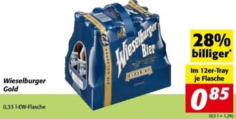 Nah&Frisch Wieselburger Gold 0,33 1-EW-Flasche Angebot