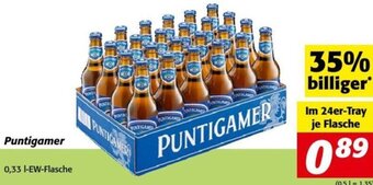 Nah&Frisch Puntigamer 0,33 1-EW-Flasche Angebot
