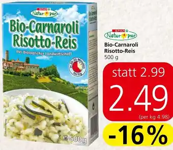 Spar Bio-Carnaroli Risotto Reis 500 g Angebot