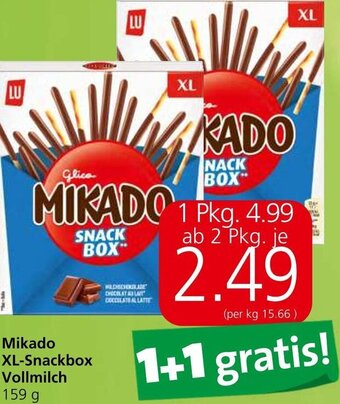 Spar Mikado XL-Snackbox Vollmilch 159 g Angebot