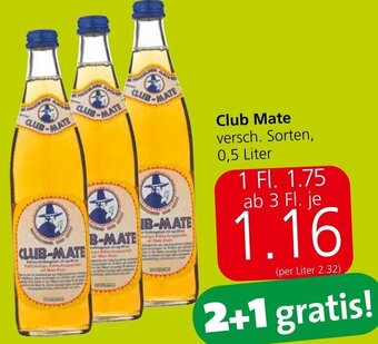 Spar Club Mate versch. Sorten, 0,5 Liter Angebot