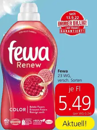 Spar Fewa 23 WG, versch. Sorten Angebot