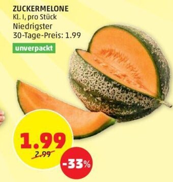 PENNY ZUCKERMELONE Angebot
