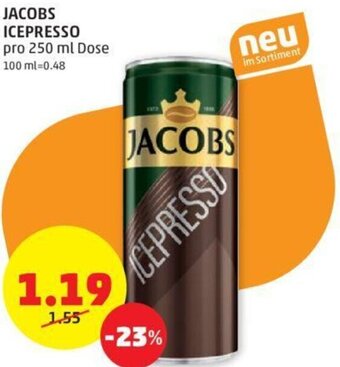 PENNY = JACOBS ICEPRESSO pro 250 ml Dose Angebot