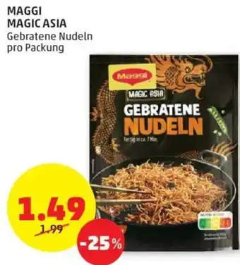 PENNY MAGIC ASIA Gebratene Nudeln pro Packung Angebot