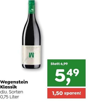 ADEG Wegenstein Klassik div. Sorten 0,75 Liter Angebot
