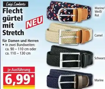 Norma Luigi Lamberto Flecht gürtel mit Stretch Angebot
