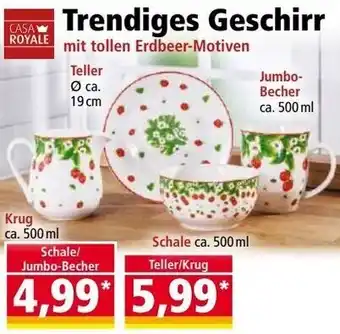 Norma CASA ROYALE Trendiges Geschirr Teller/Krug Angebot