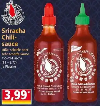 Norma Sriracha Chili- sauce Angebot
