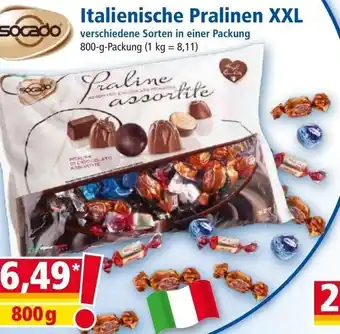 Norma socado Italienische Pralinen XXL 800 g Angebot