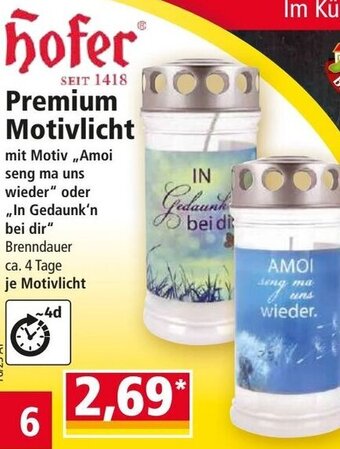 Norma Hofer Premium Motivlicht Angebot
