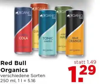 Unimarkt Red Bull Organics 250ml Angebot