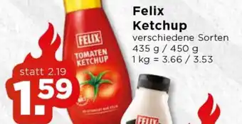 Unimarkt Felix Ketchup 450g Angebot