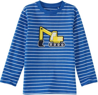 Ernsting's family Kinder langarmshirt mit bagger-applikation Angebot