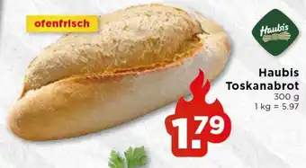 Unimarkt Haubis Toskanabrot 300g Angebot