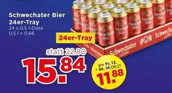 Unimarkt Schwechater Bier 24er-Tray Angebot