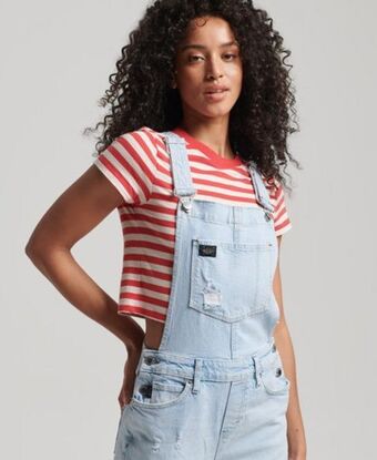 Superdry Slim taper dungarees Angebot