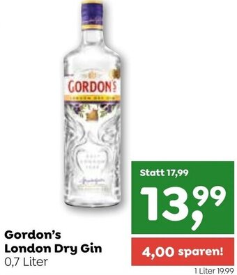 ADEG Gordon's London Dry Gin 0,7 Liter Angebot