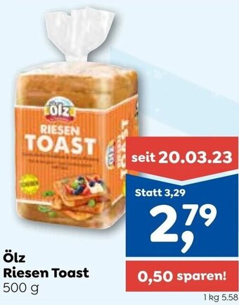 ADEG Ölz Riesen Toast 500 g Angebot