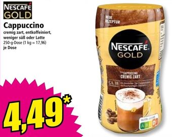 Norma NESCAFE GOLD Cappuccino Angebot