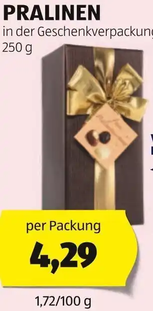 Hofer PRALINEN 250 g Angebot