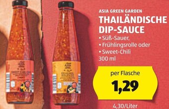 Hofer ASIA GREEN GARDEN THAILÄNDISCHE DIP-SAUCE 300 ml Angebot