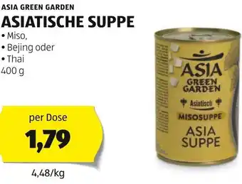 Hofer ASIA GREEN GARDEN ASIATISCHE SUPPE 400 g Angebot