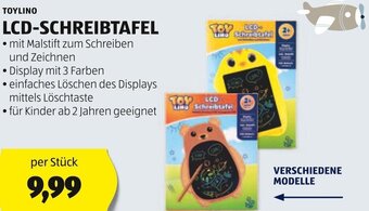 Hofer TOYLINO LCD-SCHREIBTAFEL Angebot
