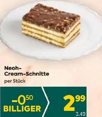 Billa Neoh- Cream-Schnitte per Stück Angebot