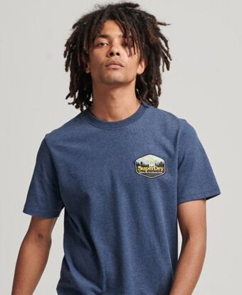 Superdry Travel postcard graphic t-shirt Angebot