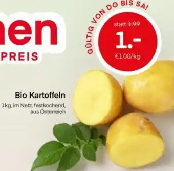 MPreis Bio Kartoffeln 1kg, im Netz, festkochend, aus Österreich Angebot