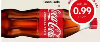 MPreis Coca Cola 1L Angebot
