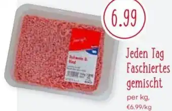 MPreis Jeden Tag Faschiertes gemischt per kg. €6.99/kg Angebot