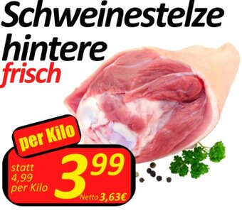 Wurstico Schweinestelze hintere frisch per Kilo Angebot