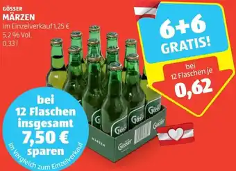 Hofer GÖSSER MÄRZEN 0,33l Angebot
